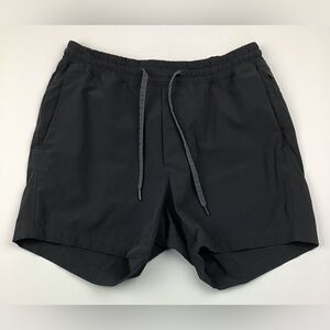 lululemon bowline shorts ripstop fabric size large gray